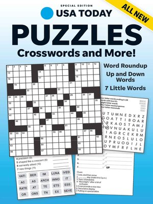 cover image of USA Today Puzzles, Crosswords and More!
